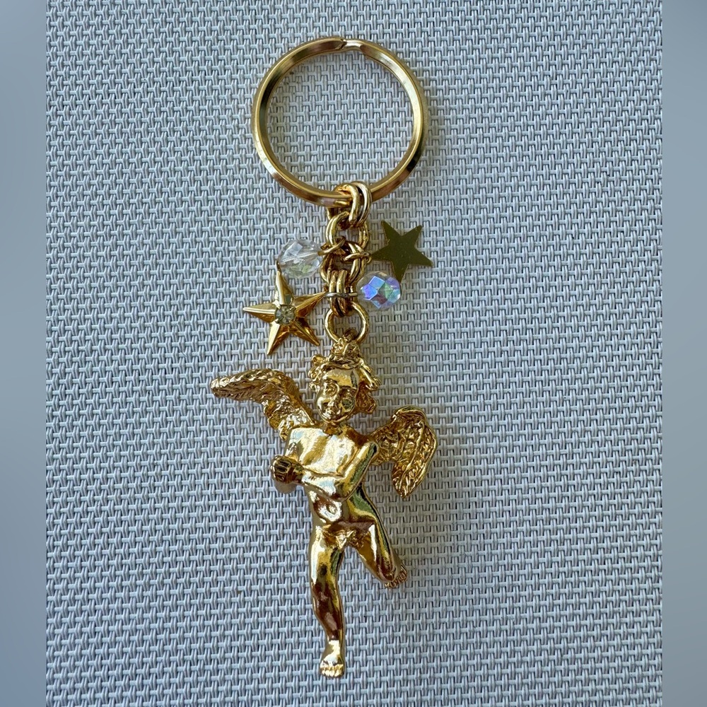 Kirks Folly Gold Angel Key Chain